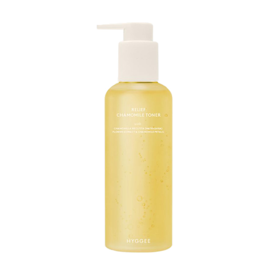 Тонер для обличчя Hyggee Relief Chamomile Gel Toner з екстрактом ромашки та комплексом вітамінів, 200 мл